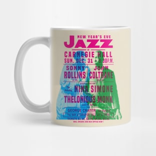 sonny rollind john coltrane Carnegie hall Mug